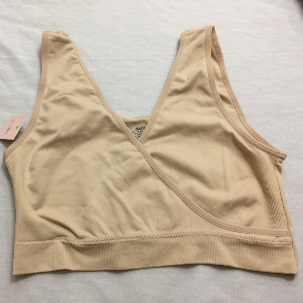 🦚🦚🦚 NWT GILLIGAN OMALLEY WOMENS SEAMLESS WIRE FREE BRA SIZE S 🦚🦚🦚